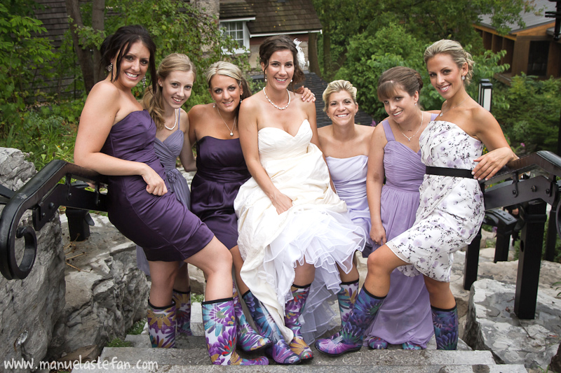 Bridesmaids at Old Mill Ancaster