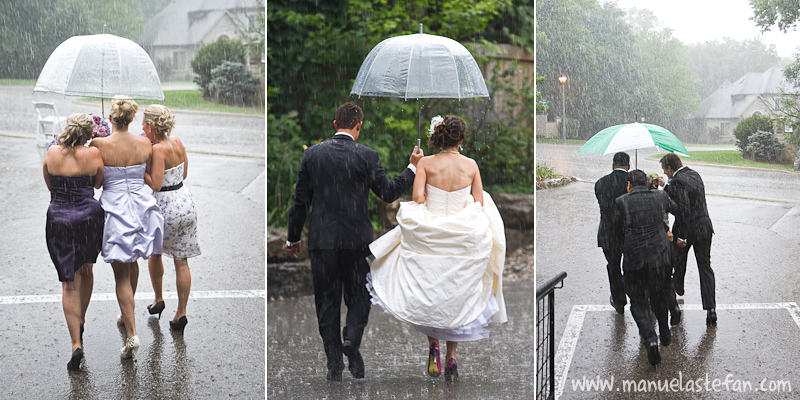 Wedding photos in the rain 01