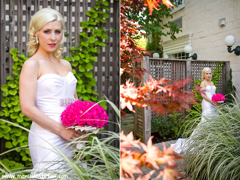 Bridal photos at the Inn on the Twenty 01