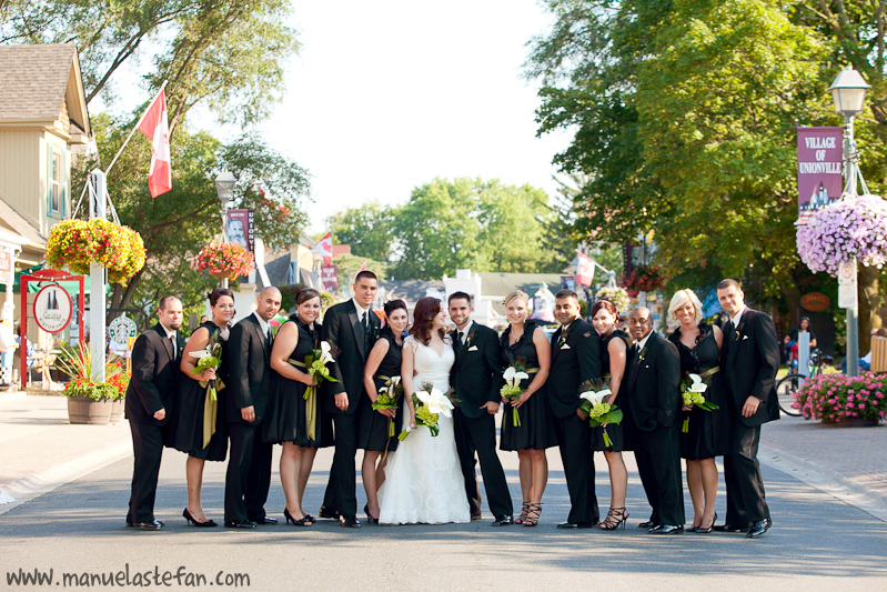 Wedding party in Unionville 01