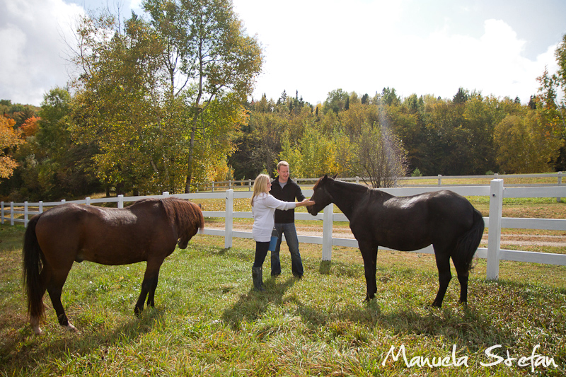 Couple and horses 01