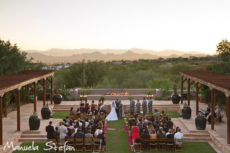Wedding ceremony at Four Seasons Scottsdale 02
