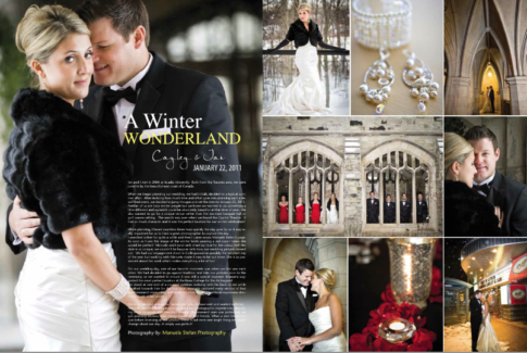 Elegant wedding magazine