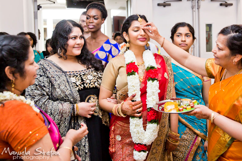 Indian wedding at Vishnu Madir temple