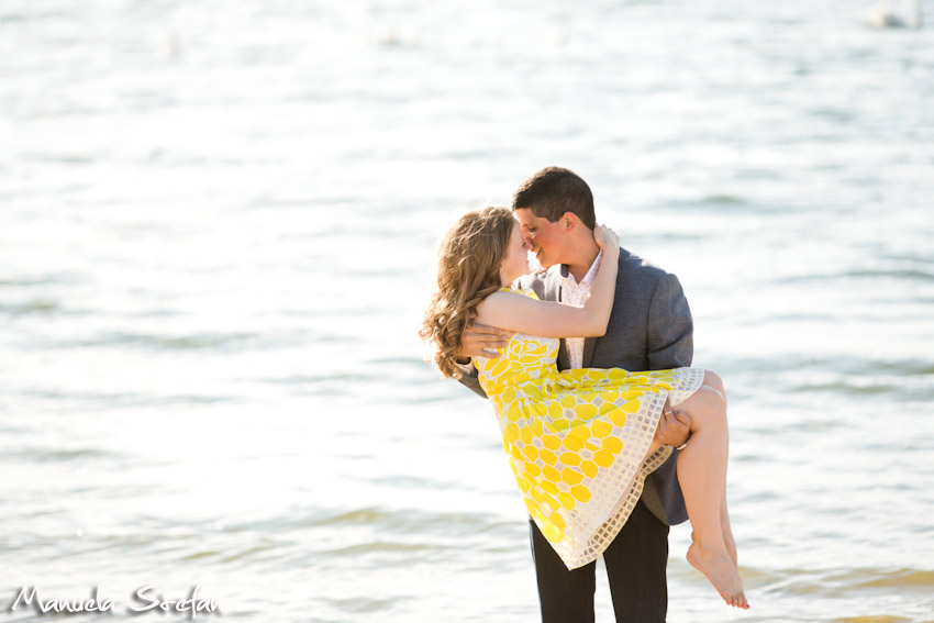 Bayfront Park engagement photography