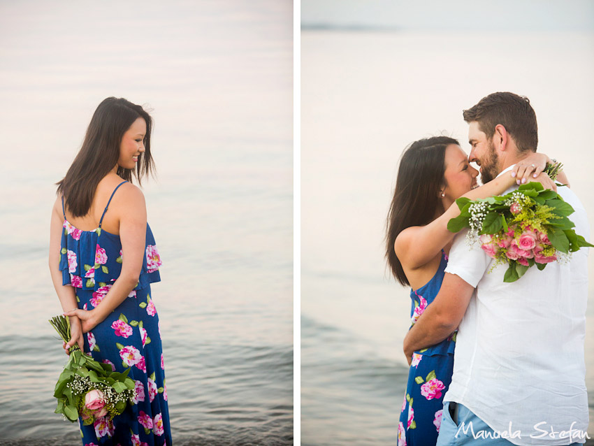 Engagement photos at the Bluffs