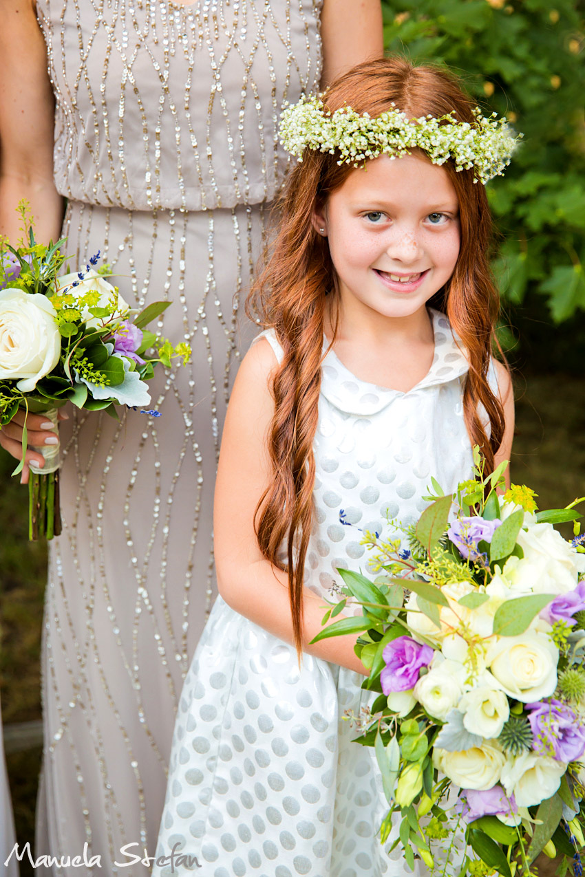 Beautiful flower girl