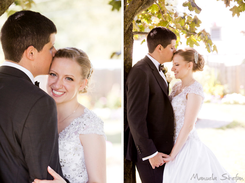 Elegant wedding portraits