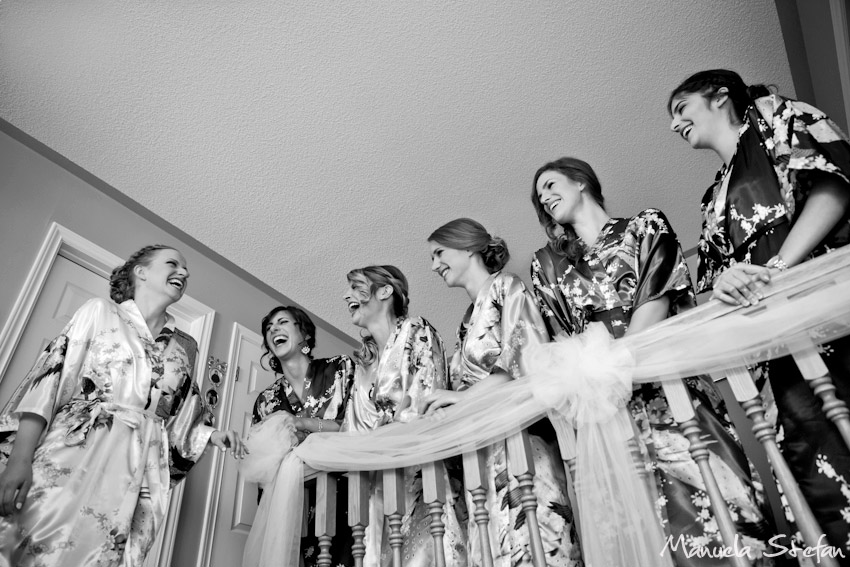 Fun bridesmaids portraits