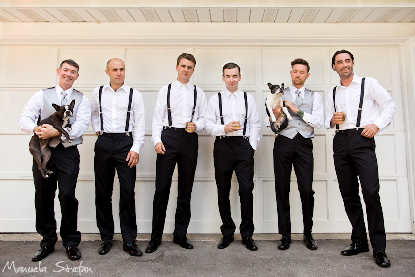 Groomsmen portraits