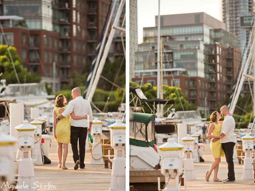 Harbourfront Toronto engagement photos