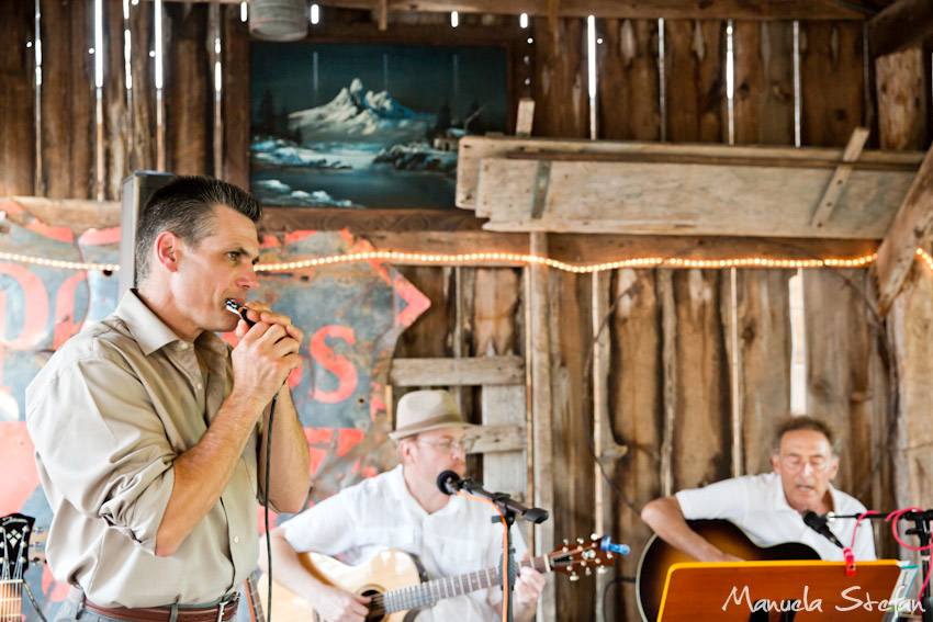 Live band at Pine Brook Farm Spooner WI