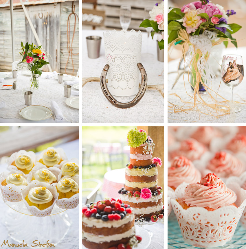 Pine Brook Farm wedding reception details