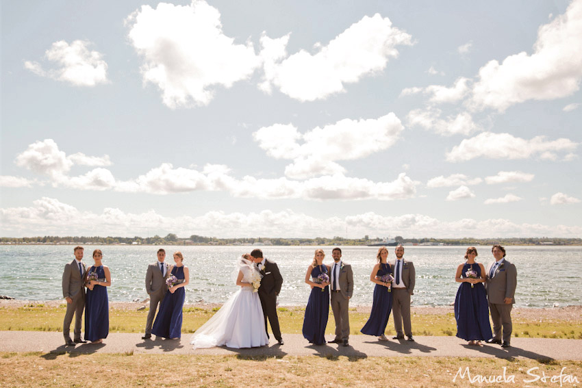 Wedding party photos