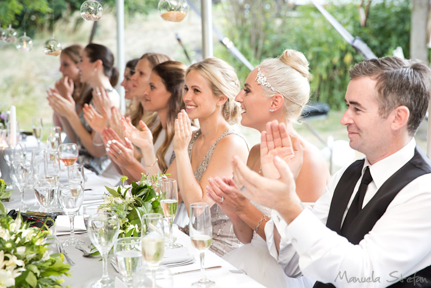 Wedding reception photography