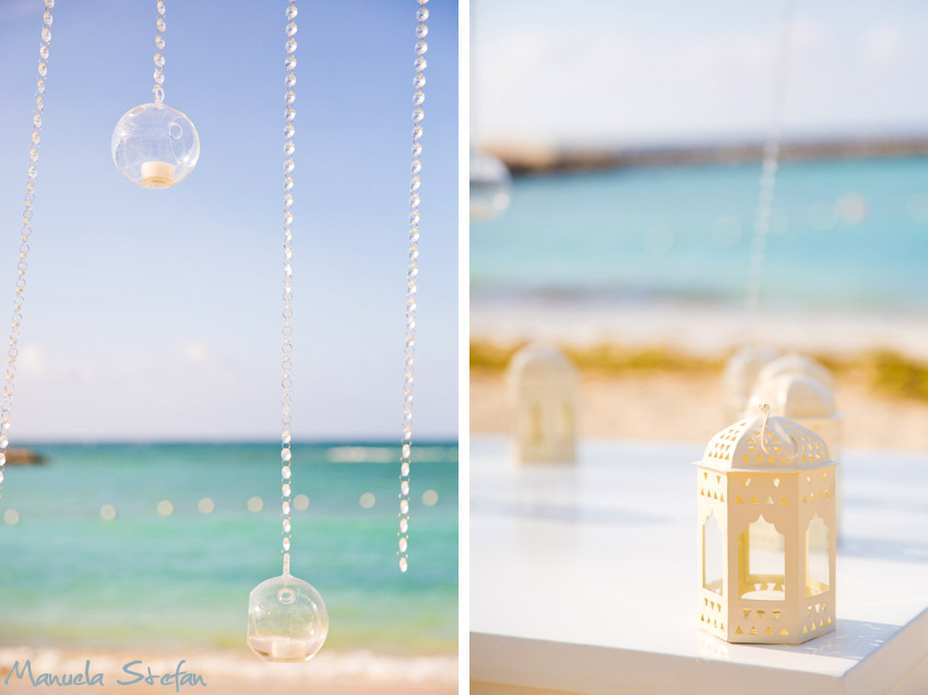 Grand Palladium hotel beach wedding