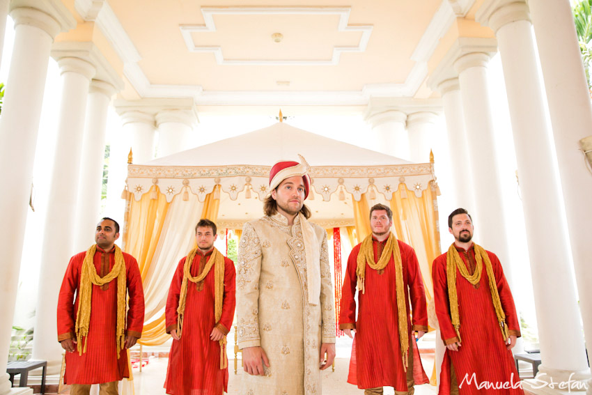 Groomsmen at Grand Palladium Lady Hamilton Jamaica