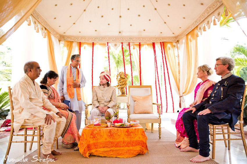 Hindu ceremony for the groom Jamaica