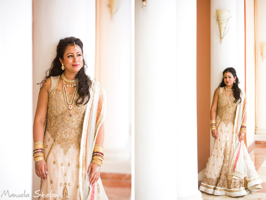 Indian bride at Grand Palladium Jamaica