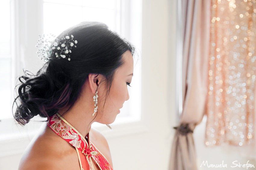 Elegant Chinese bride