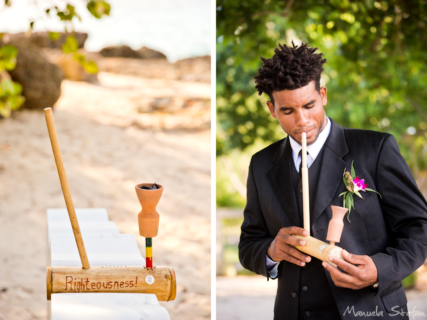 Marijuana wedding Jamaica