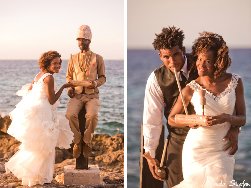 Marijuana wedding at Borghinvilla Jamaica