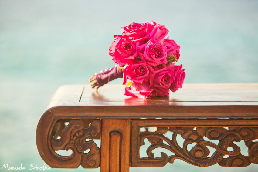 Wedding bouquet at Borghinvila