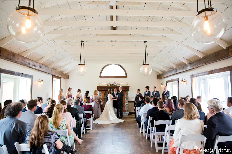 Cape Spring Niagara wedding ceremony