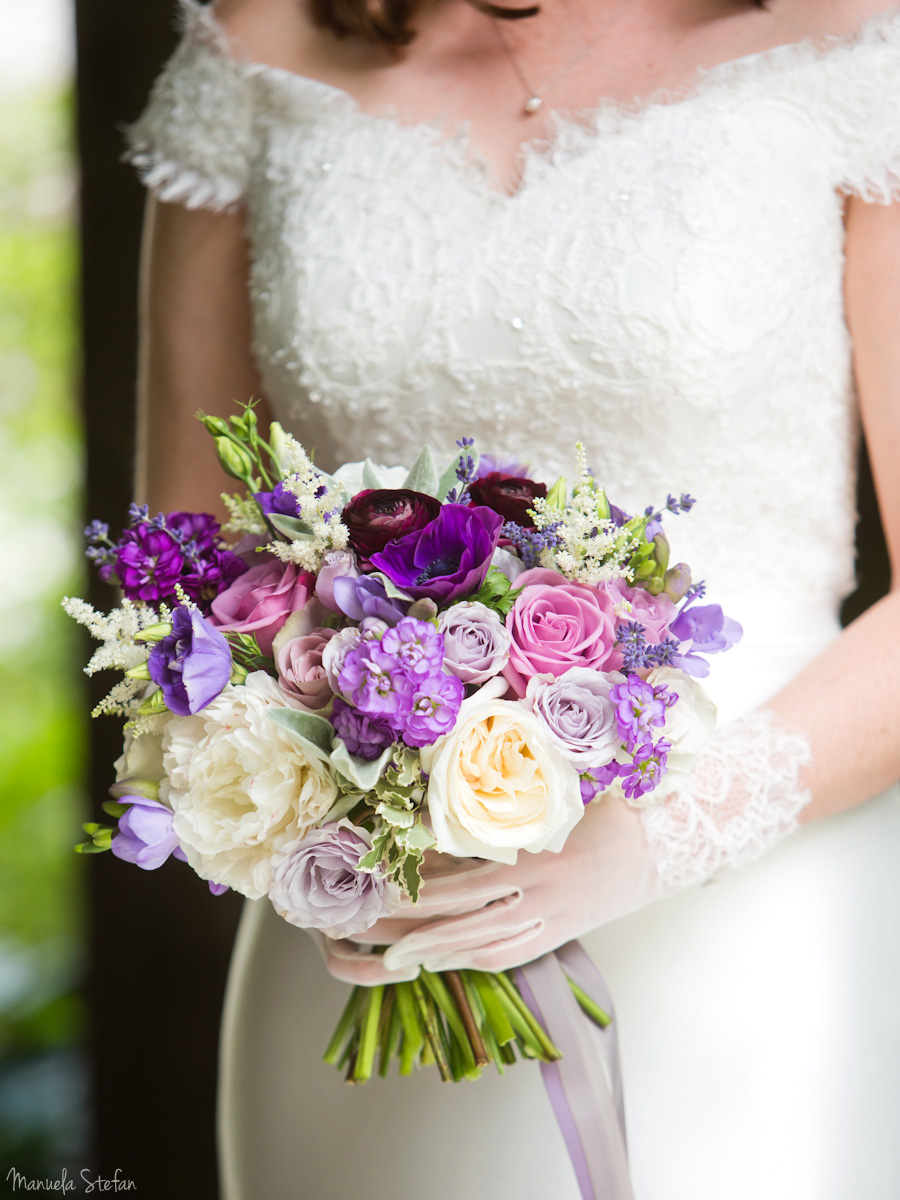 Wine country floral bouquet