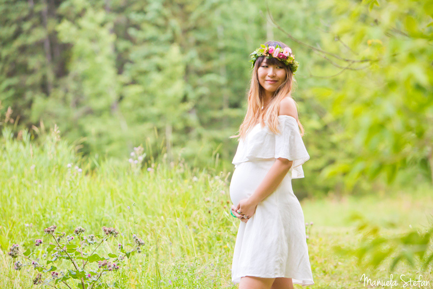 Beautiful maternity portrait