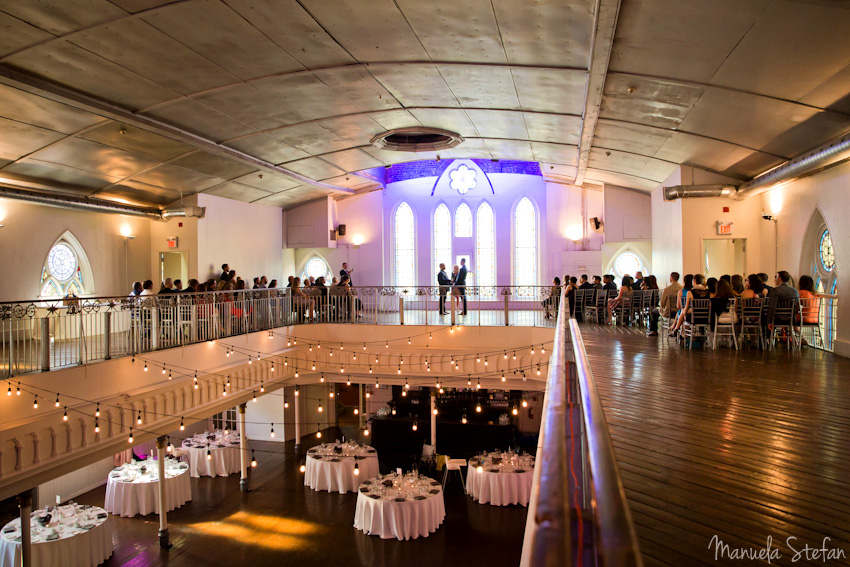 Berkeley Church wedding ceremony