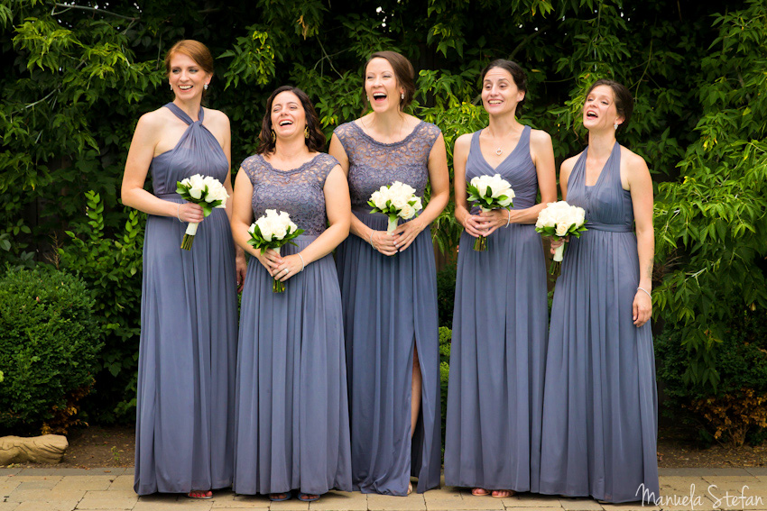 Candid bridesmaids photo