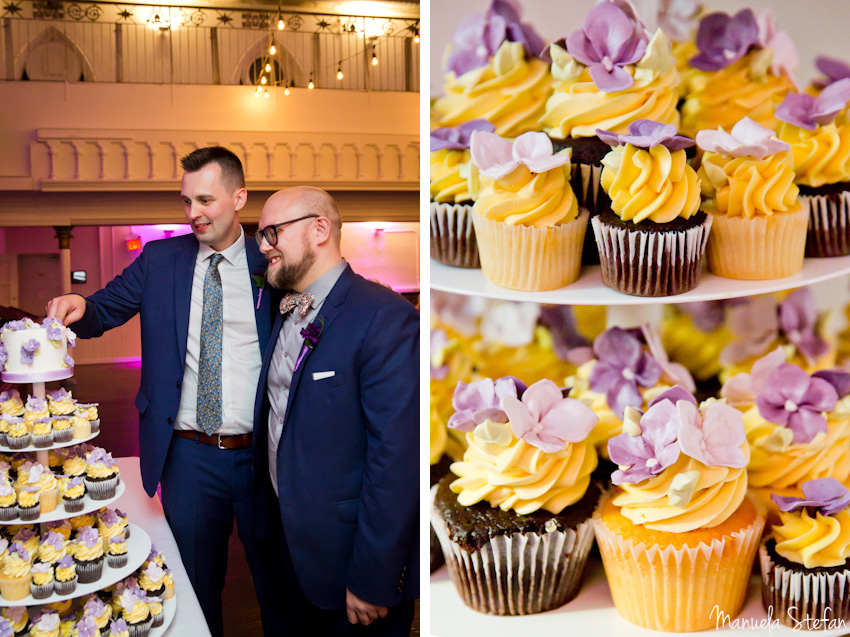 Bobbette & Belle wedding cupcakes