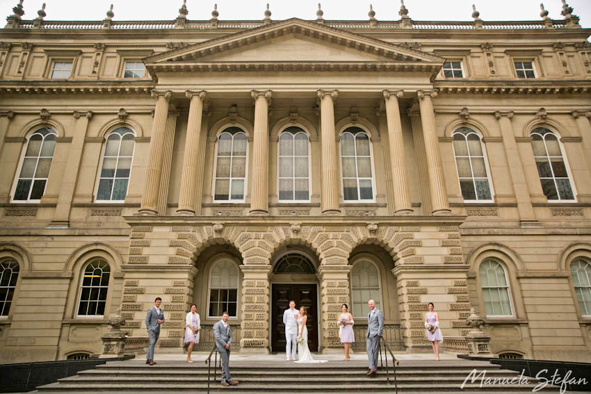 Wedding party at Osgoode Hall