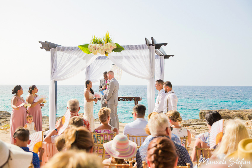 Ceremony by the ocean