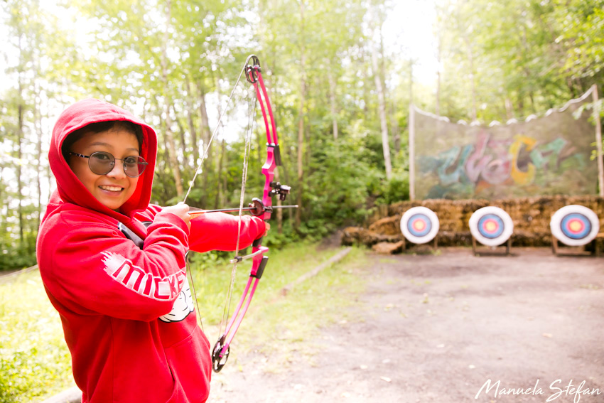 Archery at Camp Yowochas