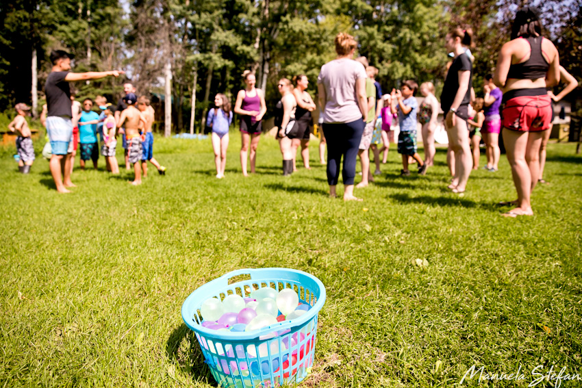 Camp Yowochas water games