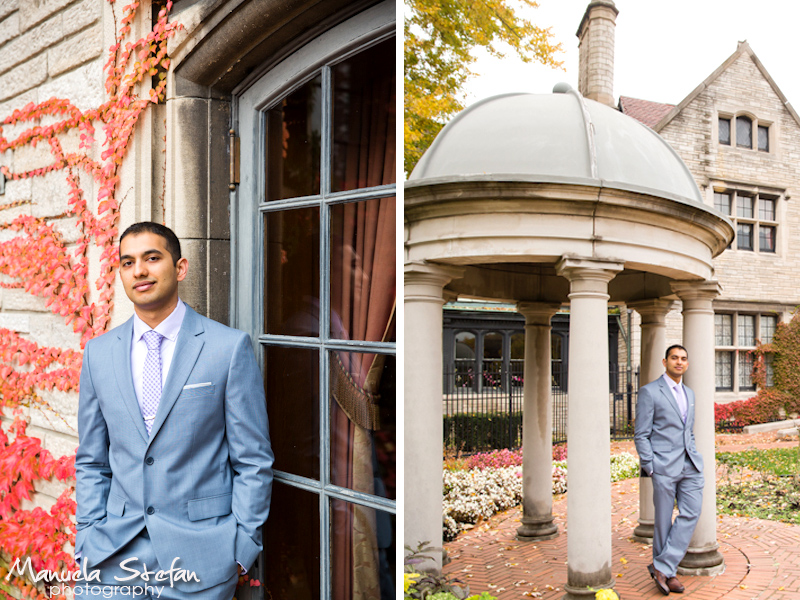 Elegant groom photos