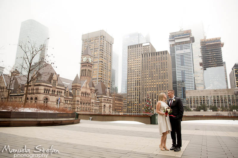 Toronto City Hall wedding photography