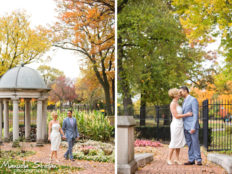 Willistead Manor fall wedding