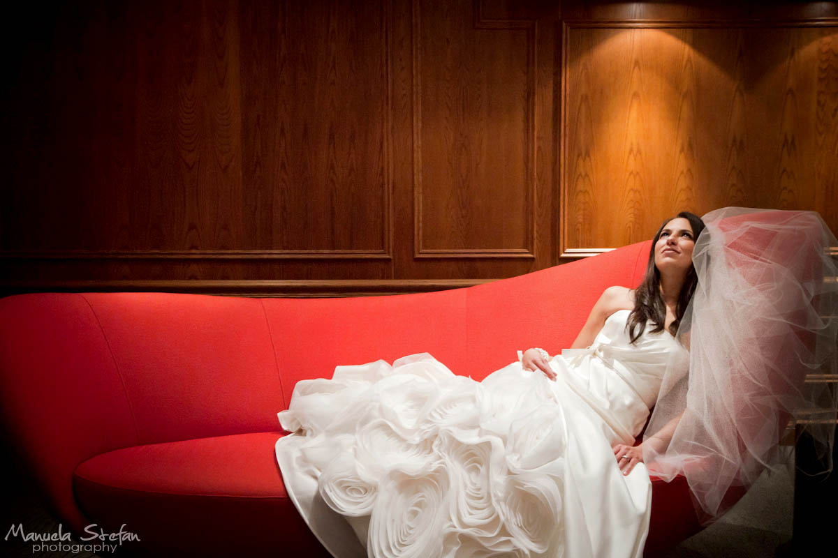 Elegant bride portrait