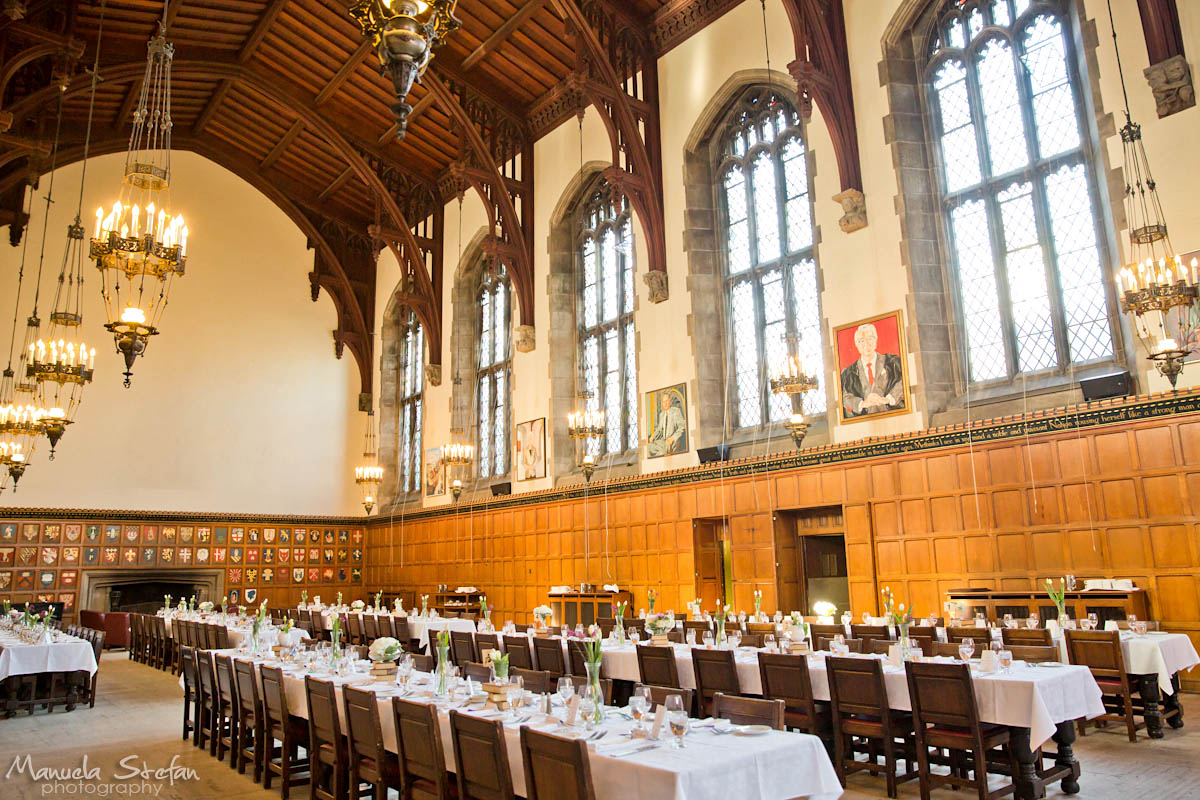 Hart House wedding reception