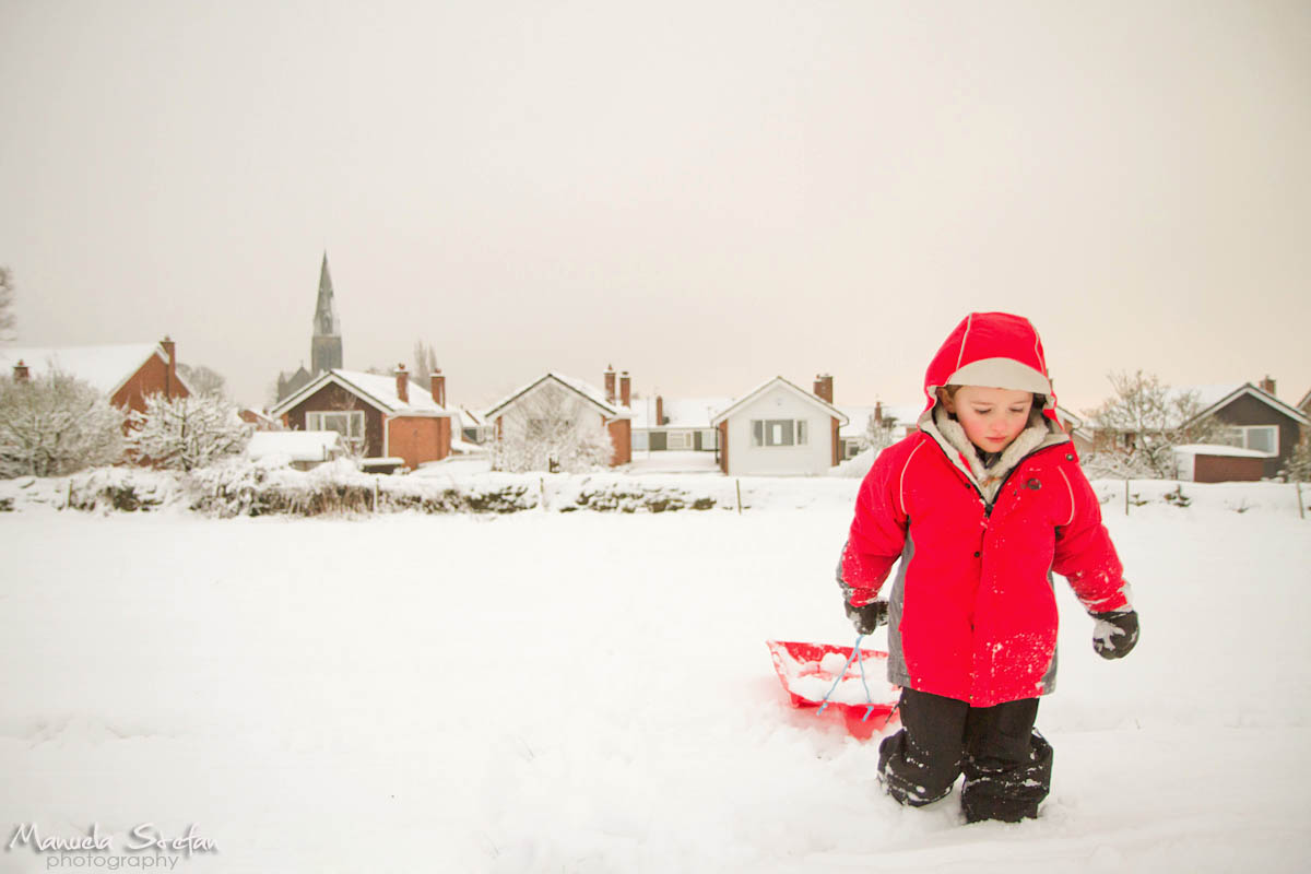 Winter child photorgaphy